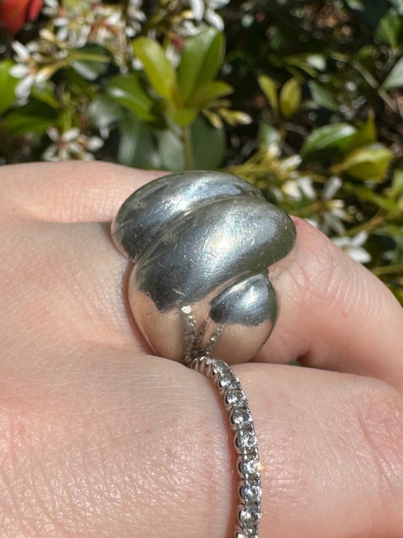 Chunky Sterling silver ring!