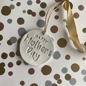 Mothers Day Clay Gift Tag image 3