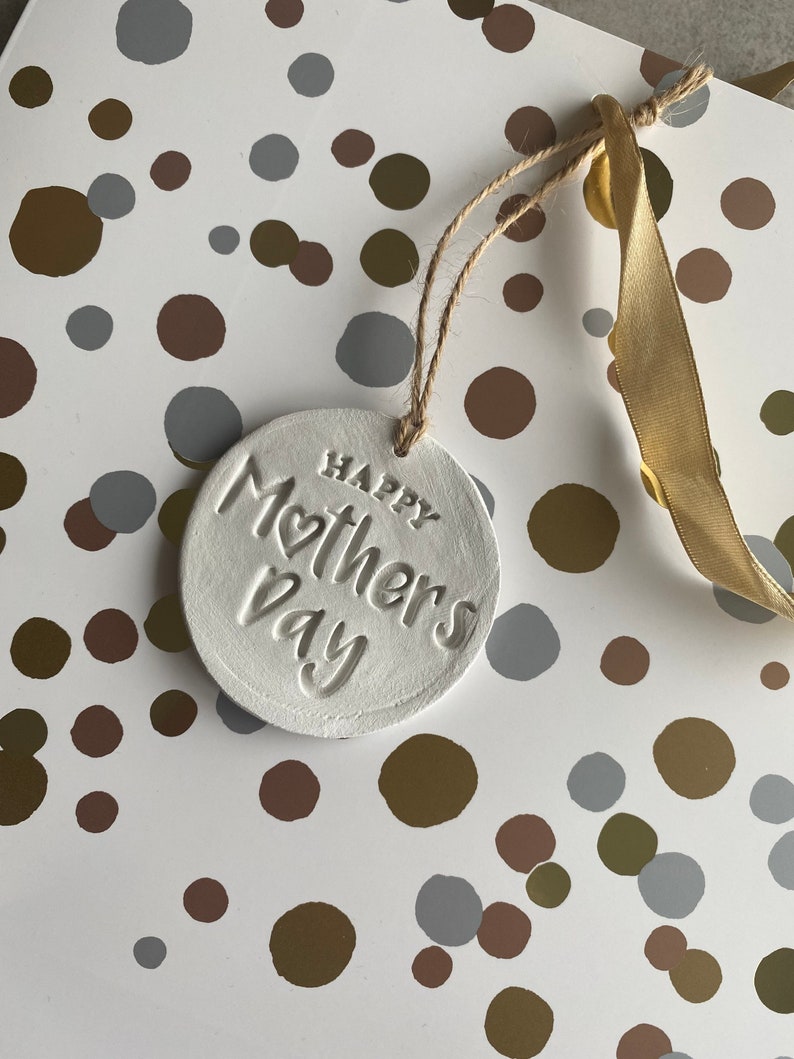 Mothers Day Clay Gift Tag image 3