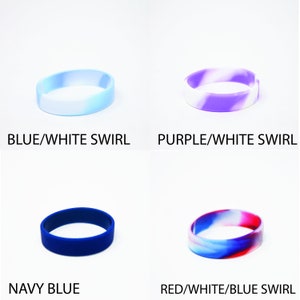 Child Waterproof ID Bracelet Emergency Contact Silicone Band image 6