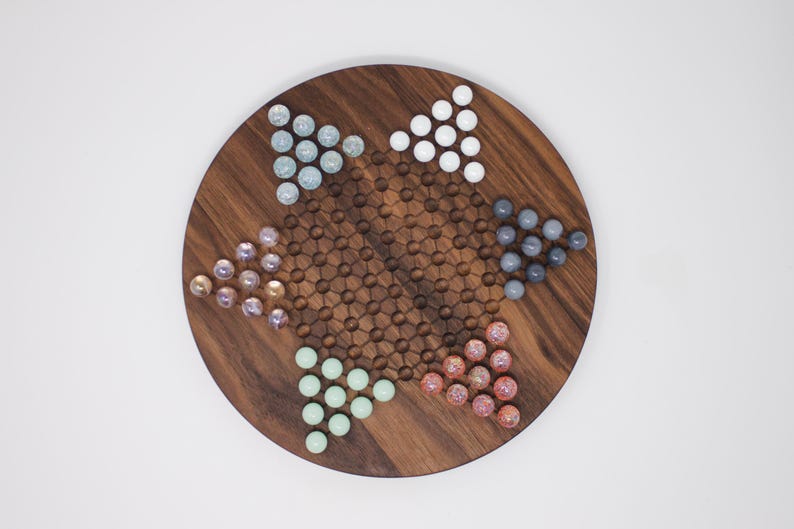 11-Inch Chinese Checkers | Wood Board