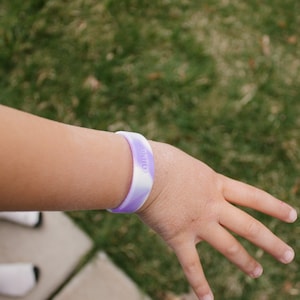 Child Waterproof ID Bracelet Emergency Contact Silicone Band image 4