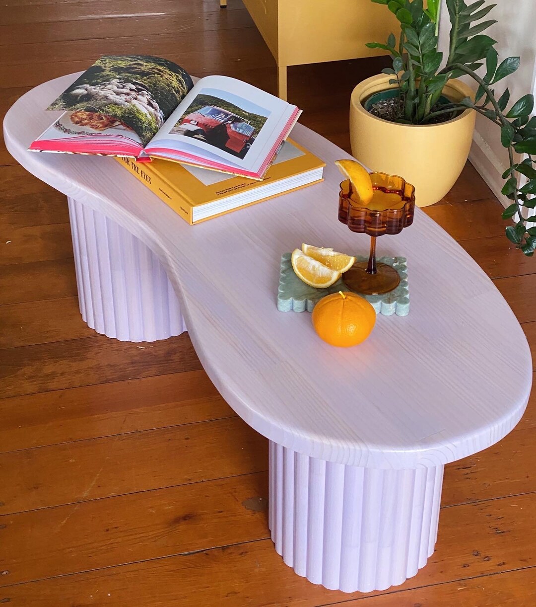 Kidney Shaped Coffee Table Etsy