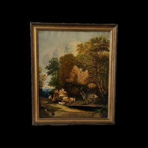 絵画「市場のカート」（1786年）トーマス・ゲインズバラ
