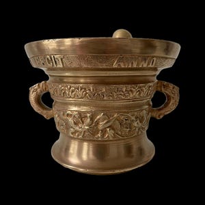 Dutch Bronze Apothecary&#39;s Mortar