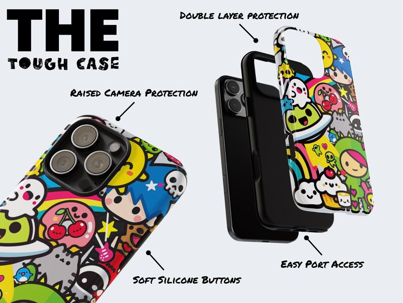 Kawaii Phone Case | Decoden Phone Case, iPhone 11 Case, Kawaii iPhone Case, Aesthetic Phone Case, Cute Phone Case, Anime Phone Case image 4
