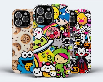 Kawaii Phone Case Bundle | Decoden Phone Case, iPhone 11 Case, Kawaii iPhone Case, Aesthetic Phone Case, Cute Phone Case, Anime Phone Case