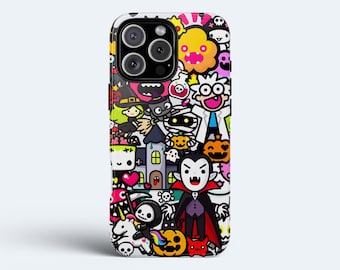 Kawaii Phone Case | Halloween, iPhone 11 Case, Decoden Phone Case, Kawaii iPhone Case, Aesthetic Phone Case,Cute Phone Case,Anime Phone Case