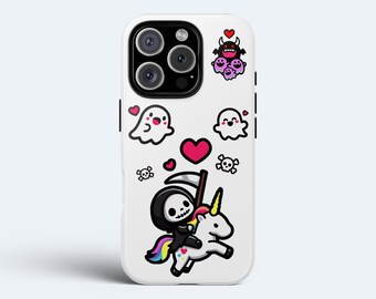 Kawaii Phone Case | Unicorn, iPhone 11 Case, Decoden Phone Case, Kawaii iPhone Case, Aesthetic Phone Case, Cute Phone Case, Anime Phone Case