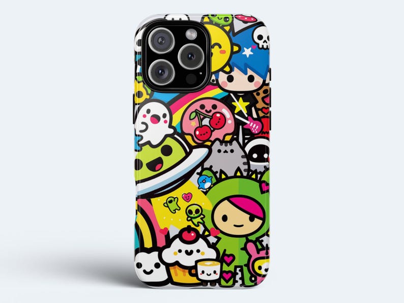 Kawaii Phone Case | Decoden Phone Case, iPhone 11 Case, Kawaii iPhone Case, Aesthetic Phone Case, Cute Phone Case, Anime Phone Case image 1