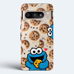 Kakmonster-telefonskal | Pixel 9-skal, sött telefonskal, kaka, kawaii-telefonskal, Pixel 6-skal, Decoden-telefonskal, estetiskt telefonskal
