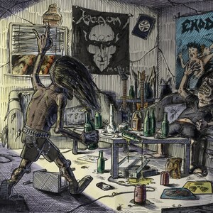 Art print of &quot;Summer Thrash&quot;