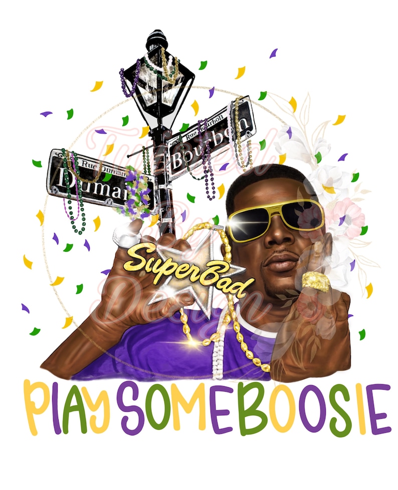 Lil Boosie PNG, Mardi Gras Png, NOLA PNG, Louisiana, Parade - Etsy
