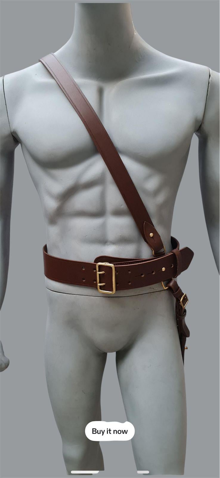 Ｗワイマールドイツ軍＊１９２９年型＊鉄兜団バックルベルト＊１００ｃｍ（実物） il_fullxfull.7221363568_if9y.jpg