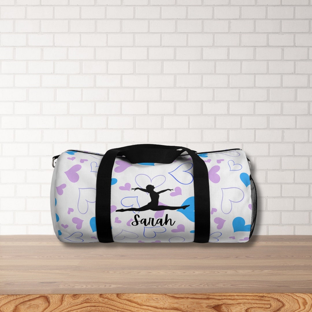 Gymnastics Bag Personalized Gymnastics Duffel Bag Gymnastics Etsy