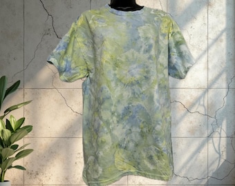 Tie Dye Shirt, Cool Short Sleeve Tie Dye Top, Trippy Shirt
