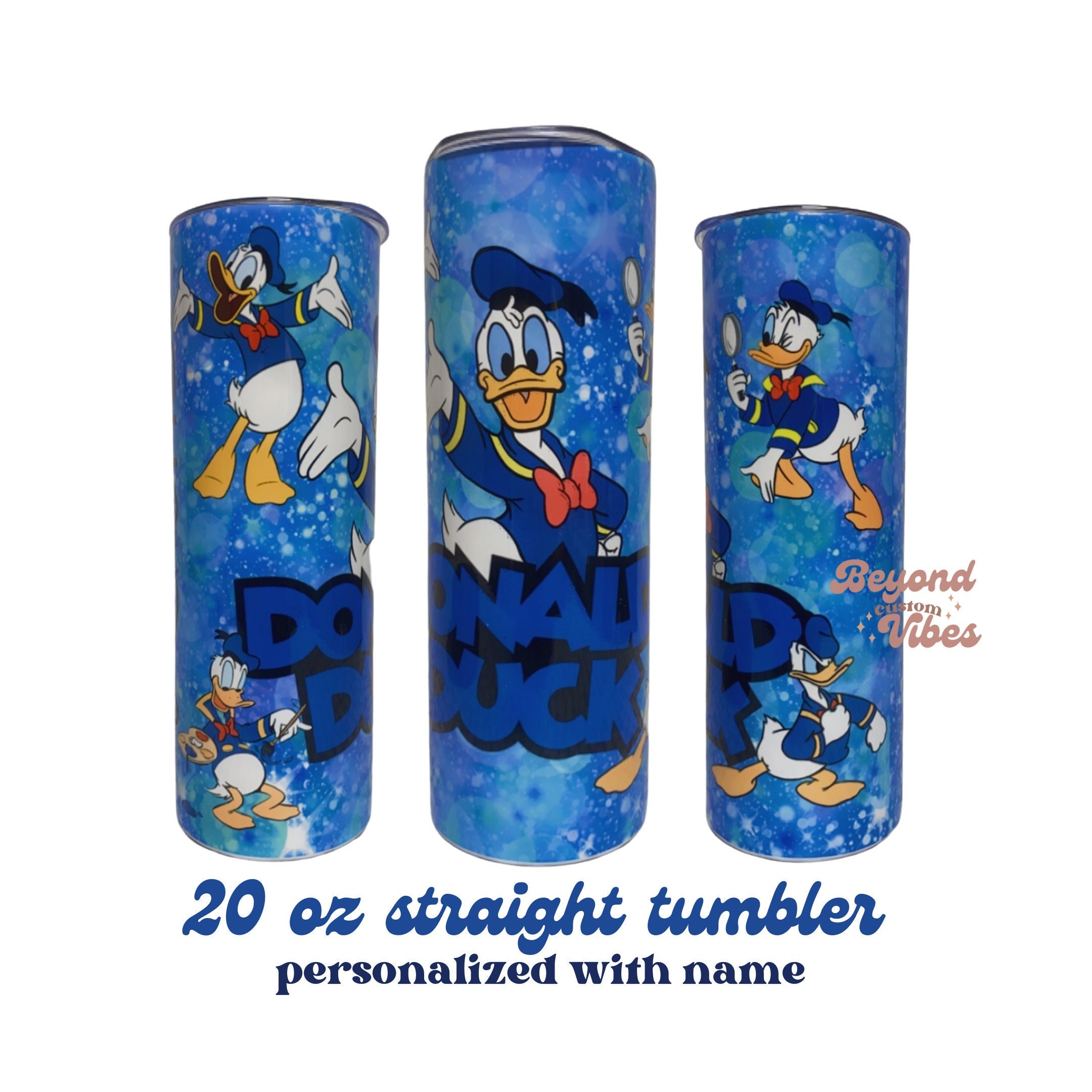 Everyday Delights Disney Donald Duck ABS Stainless Steel Cup with Lid,  250ml, Blue