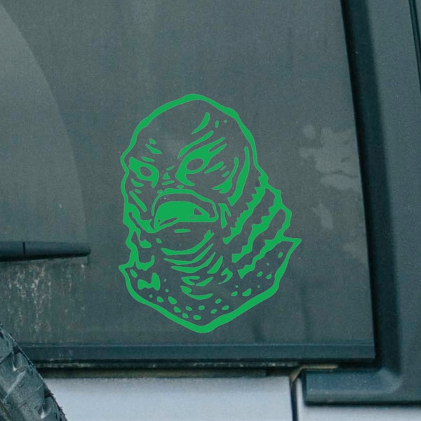 Creature Decal | Creature From the Black Lagoon | Creature Car Decal | Universal Monsters | Classic Monsters