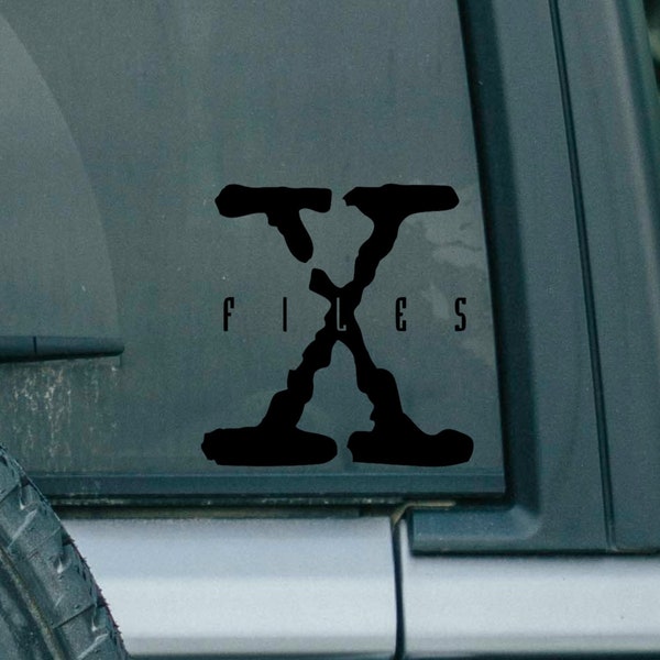 X-Files Decal | X-files Fan | Dana Scully | Fox Mulder | Alien Conspiracies