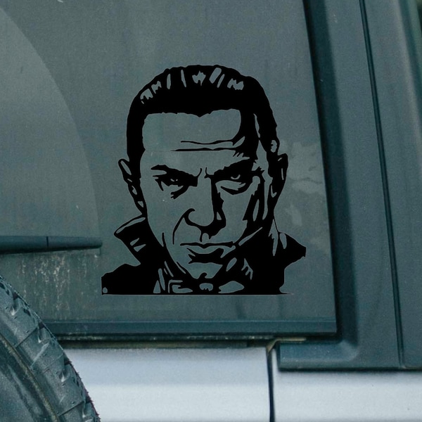 Dracula Decal | Universal Monsters | Classic Horror Monsters | Vampire Decal | Decal for Cars, Laptops, Water Bottles and More