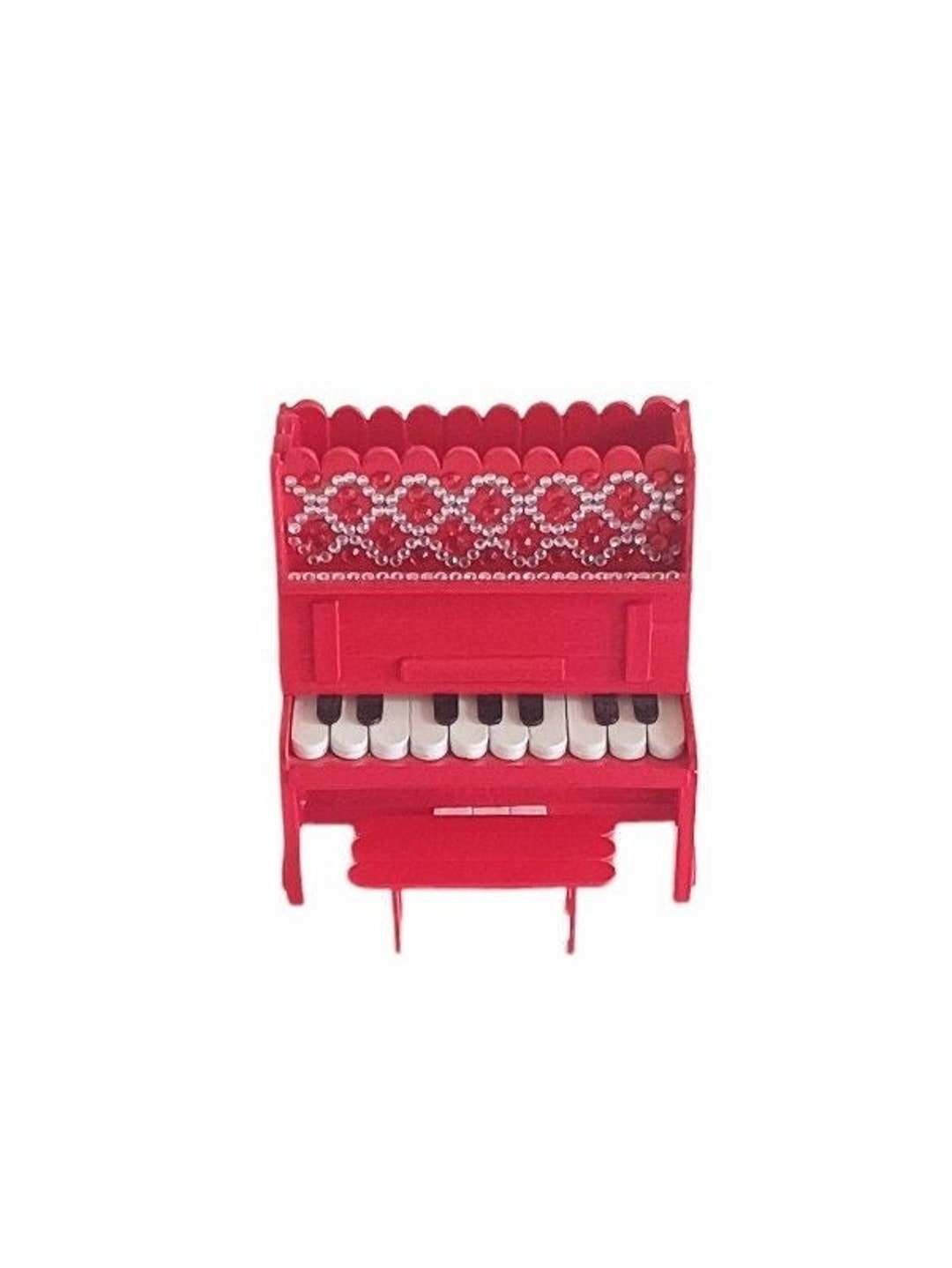 Miniature Upright Piano With Bench Etsy miniature-upright-piano-with-bench-etsy