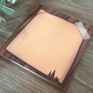 Rustic High Fantasy Sticky Notes | Goblincore memo adhesive notes for students teachers and fans of dnd dungeons and dragons