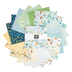 PREORDER Riley Blake Baby Boy Layer Cake - 10” Stacker - Baby Layer Cake - Baby Fabric - floral fabric