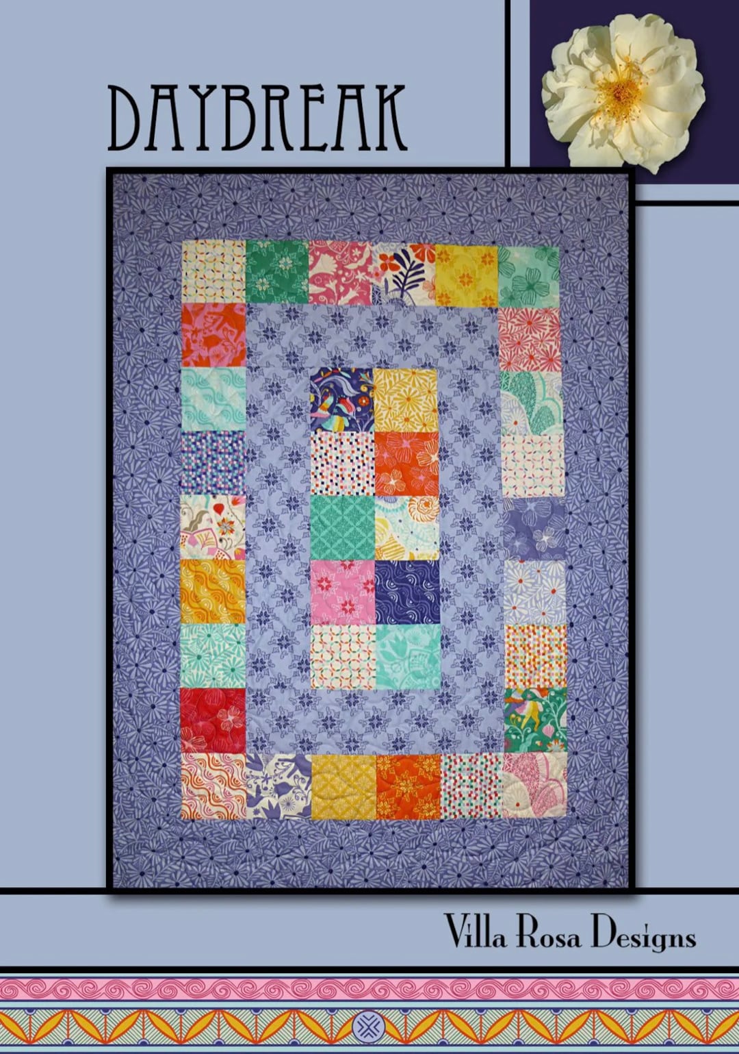 Villar Rosa Pattern Images Villa Rosa Designs Daybreak Pattern - 5” Quilt Pattern - Villa Rosa ...