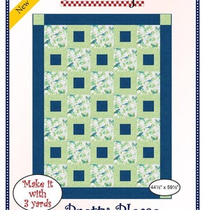 Fabric Cafe Pretty Please Pattern  3 Yard Quilt Pattern - Quilt Pattern - Fabric Cafe Pattern - 3 yard quilts