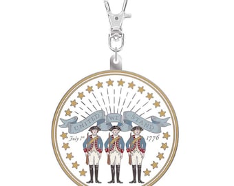 PREORDER Riley Blake Independence Patriot Enamel Charm