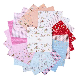 IN STOCK Riley Blake Love Notes layer Cake - 10 ” Stacker - Floral Layer Cake - Baby Fabric - floral fabric