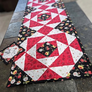 Villa Rosa Designs Flower Market pattern - fat quarter quilt pattern - villa rosa