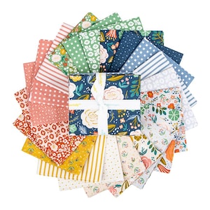 VORBESTELLUNG Riley Blake Ivy Reese Fat Quarter Bundle - floraler Stoff - florale Fat Quarters - Riley Blake fat Quarter Bundle -
