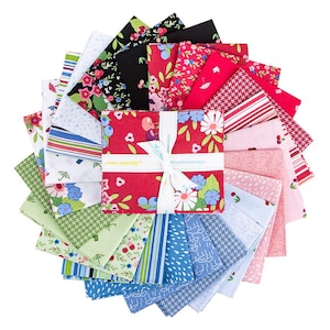 VORBESTELLUNG Riley Blake Cloudburst Fat Quarter Bundle - floraler Stoff - florale Fat Quarters - Riley Blake fat Quarter Bundle -