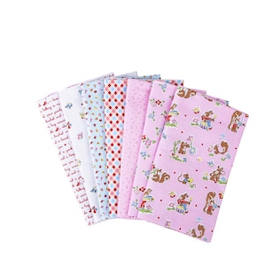 VORBESTELLUNG Riley Blake Love Notes 7 teiliges Mini Fat Quarter Bundle - floraler Stoff - florale Fat Quarters - Riley Blake fat Quarter Bundle -