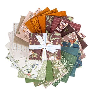 PREORDER Riley Blake Olive Grove Fat Quarter Bundle - floral fabric - floral Fat Quarters - Riley Blake fat quarter Bundle -