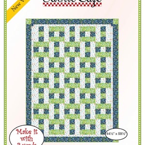 Fabric Cafe Hopscotch Pattern  3 Yard Quilt Pattern - Hopscotch Pattern - Quilt Pattern - Fabric Cafe Pattern - 3 yard quilts
