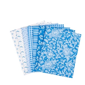 VORBESTELLUNG Riley Blake Penelope 7 teiliges Mini Fat Quarter Bundle - floraler Stoff - florale Fat Quarters - Riley Blake fat Quarter Bundle -