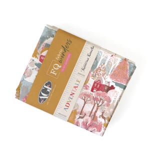 EM ESTOQUE Art Gallery Adventale - FQ Fabric Wonders - Pacote de Fat Quarter de Natal - Tecido de Natal - Tecido Art Gallery