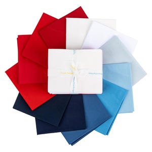 PREORDER Riley Blake Confetti Cotton Patriotic Fat Quarter Bundle - confetti cotton Fat Quarters - Riley Blake fat quarter Bundle -