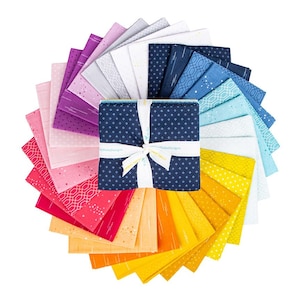 PREORDER Riley Blake Essence Fat Quarter Bundle - confetti cotton Fat Quarters - Riley Blake fat quarter Bundle -