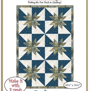 Fabric Cafe Radiant Pattern  3 Yard Quilt Pattern - Radiant Pattern - Quilt Pattern - Fabric Cafe Pattern - 3 yard quilts