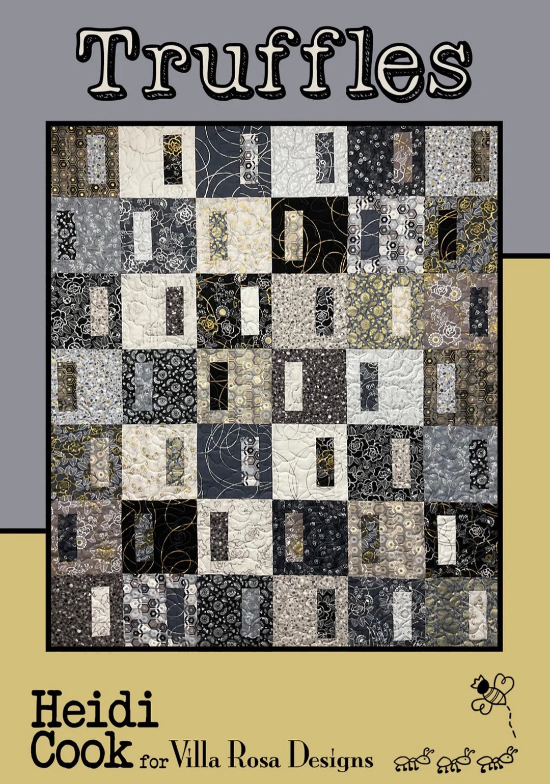Tabula Rosa Patterns Villa Rosa Designs Truffles Pattern - Layer Cake Quilt Pattern - Villa ...