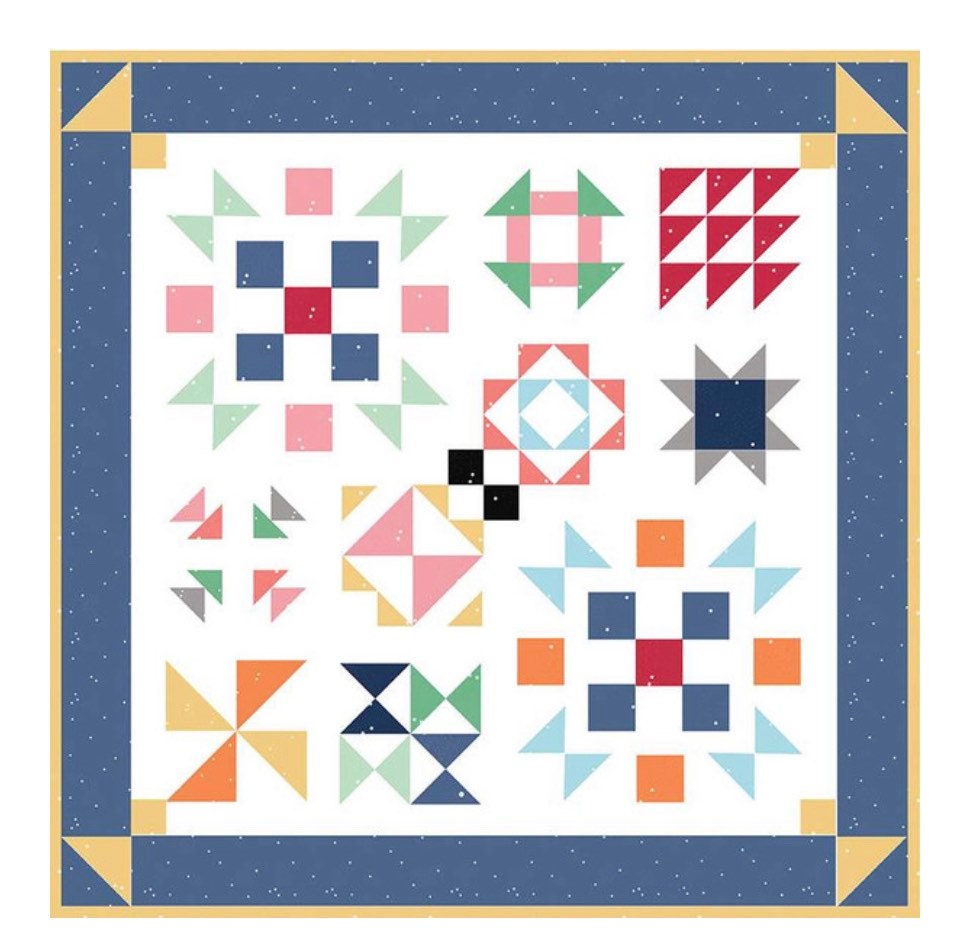 The Friendship Sampler Mini Quilt by Beverly Mccullough Pattern - 5 ...