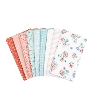 VORBESTELLUNG Riley Blake Mary Catherine 9 Teiliges Mini Fat Quarter Bundle - floraler Stoff - florale Fat Quarters - Riley Blake fat Quarter Bundle -