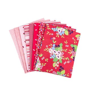 VORBESTELLUNG Riley Blake Cloudburst 8 Stück Mini Fat Quarter Bundle - floraler Stoff - florale Fat Quarters - Riley Blake fat Quarter Bundle -