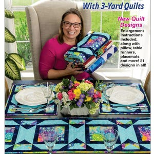 Fabric Cafe Make It Home With 3-Yard Quilts Book - Fabric Cafe Pattern - 3 yard quilts