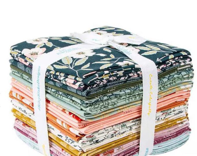 IN STOCK Riley Blake Garden Dreams Fat Quarter Bundle Floral Fat