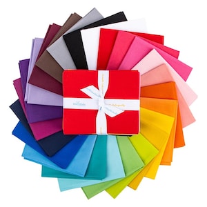 PREORDER Riley Blake Confetti Cotton Rainbow Fat Quarter Bundle - confetti cotton Fat Quarters - Riley Blake fat quarter Bundle -