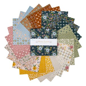 IN STOCK Riley Blake Honey Locust  layer Cake - 10 ” Stacker - Floral Layer Cake - Baby Fabric - floral fabric